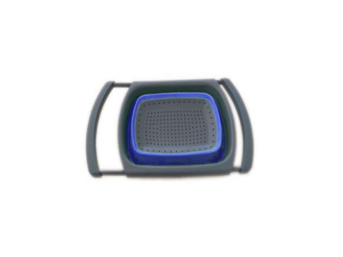 COLLAPSIBLE SINK COLANDER - BLUE