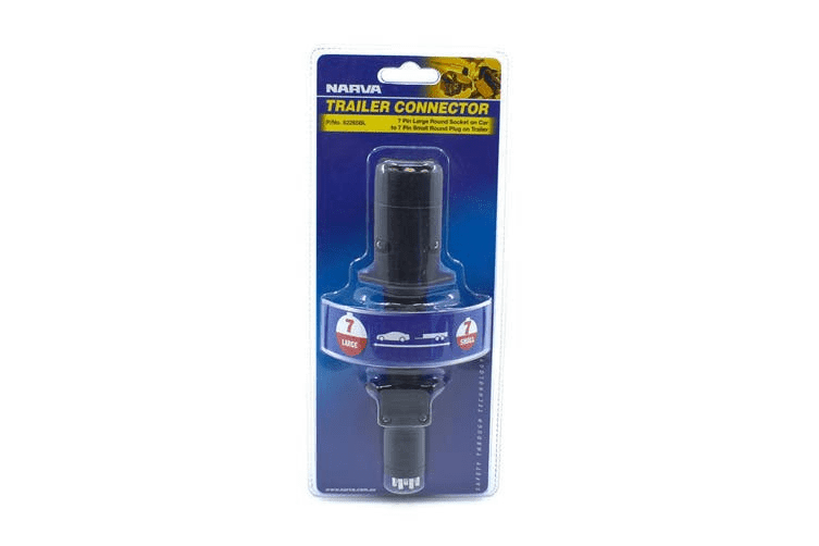 Narva Pin Round Socket on Car to 7 Pin Large Round Plug on Trailer