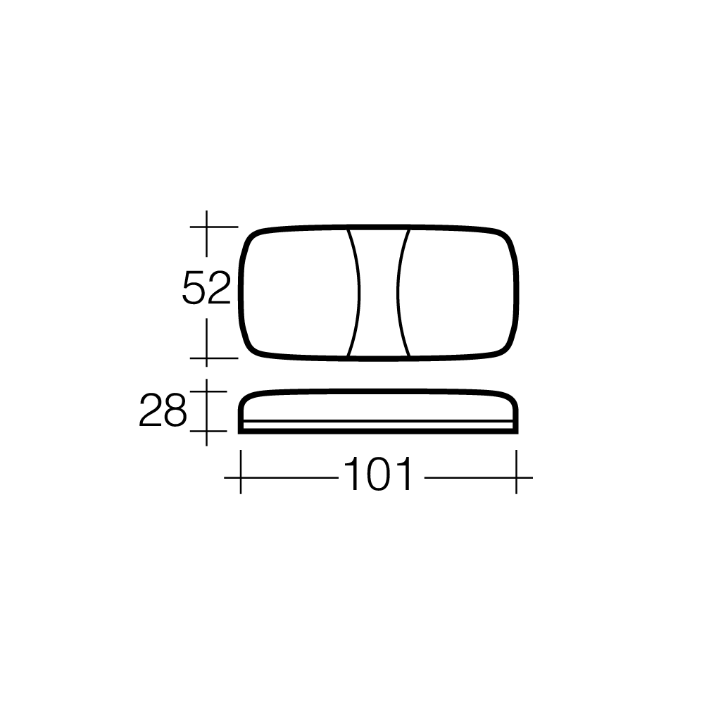 Narva Front End Outline Marker and Front Position (Side) Lamp (Clear)