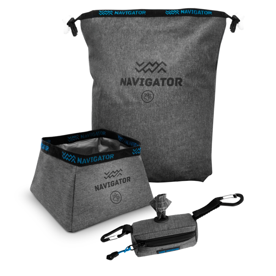 NAVIGATOR 3 PIECE DOG TRAVEL BUDDY