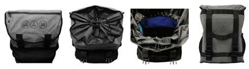 NAVIGATOR WHEEL PACK BUDDY - BLUE / GREY
