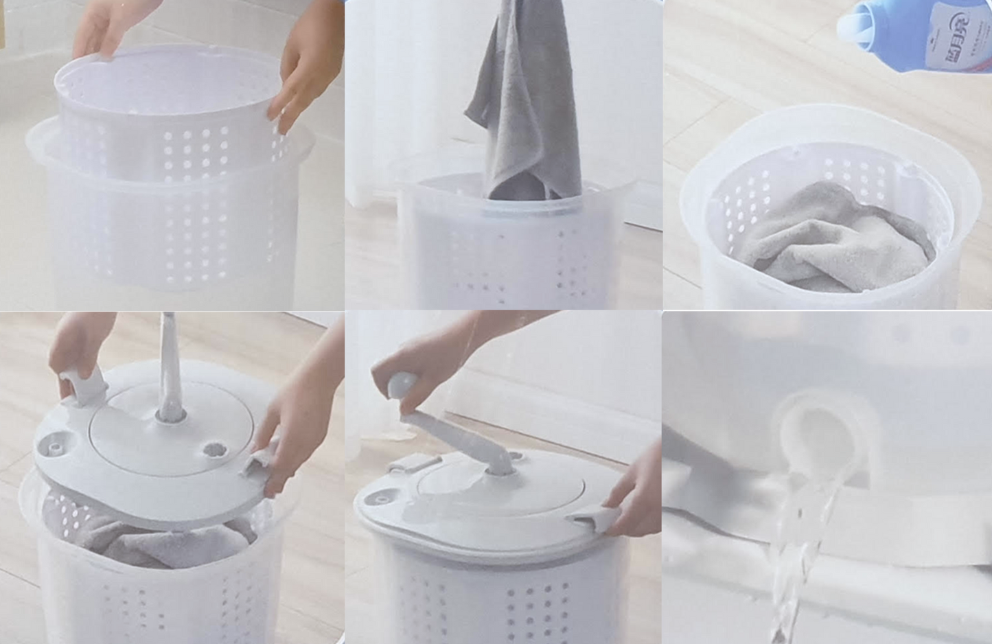 On The Road Mini Washing Machine and Dryer