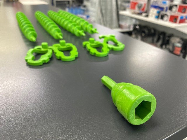 SCREW TENT PEGS - 300MM LONG - BEACH/SAND