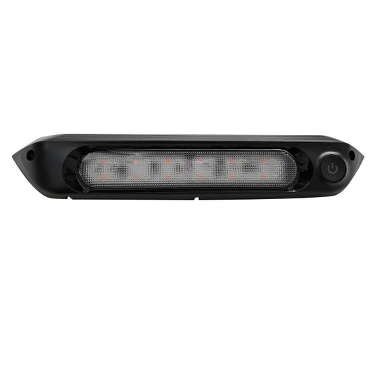 290mm Dual Colour Orange & White Caravan Awning Light with Touch Switch