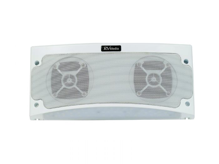 RV MEDIA RGB APP BLUETOOTH SPEAKER - WHITE