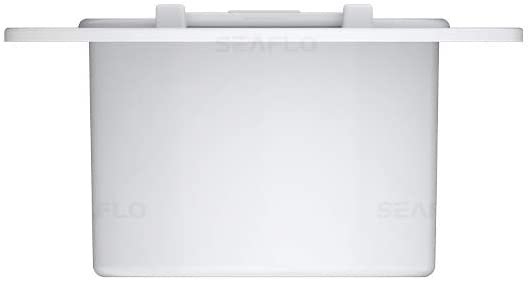 SEA FLO Round Electric Cable Hatch for 30 and 50 Amp Cords (White)