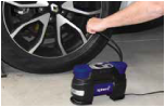 Sphere Rapid Flow Tyre Inflator (Air Compressor) 45-48 L/min. B57A 12V Tyre Inflator 45-48L/min