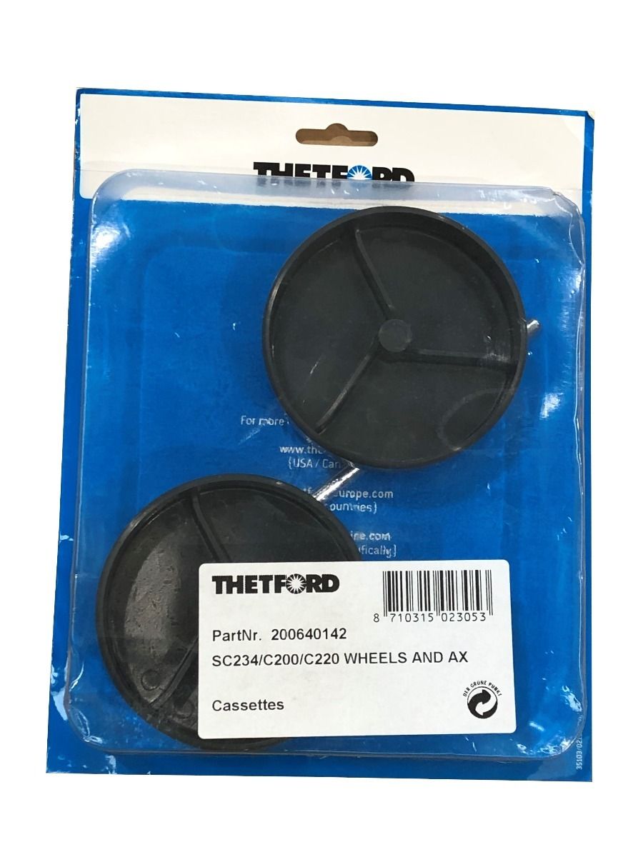 SC234/C200/C220 Thetford Cassette Wheels & Axis