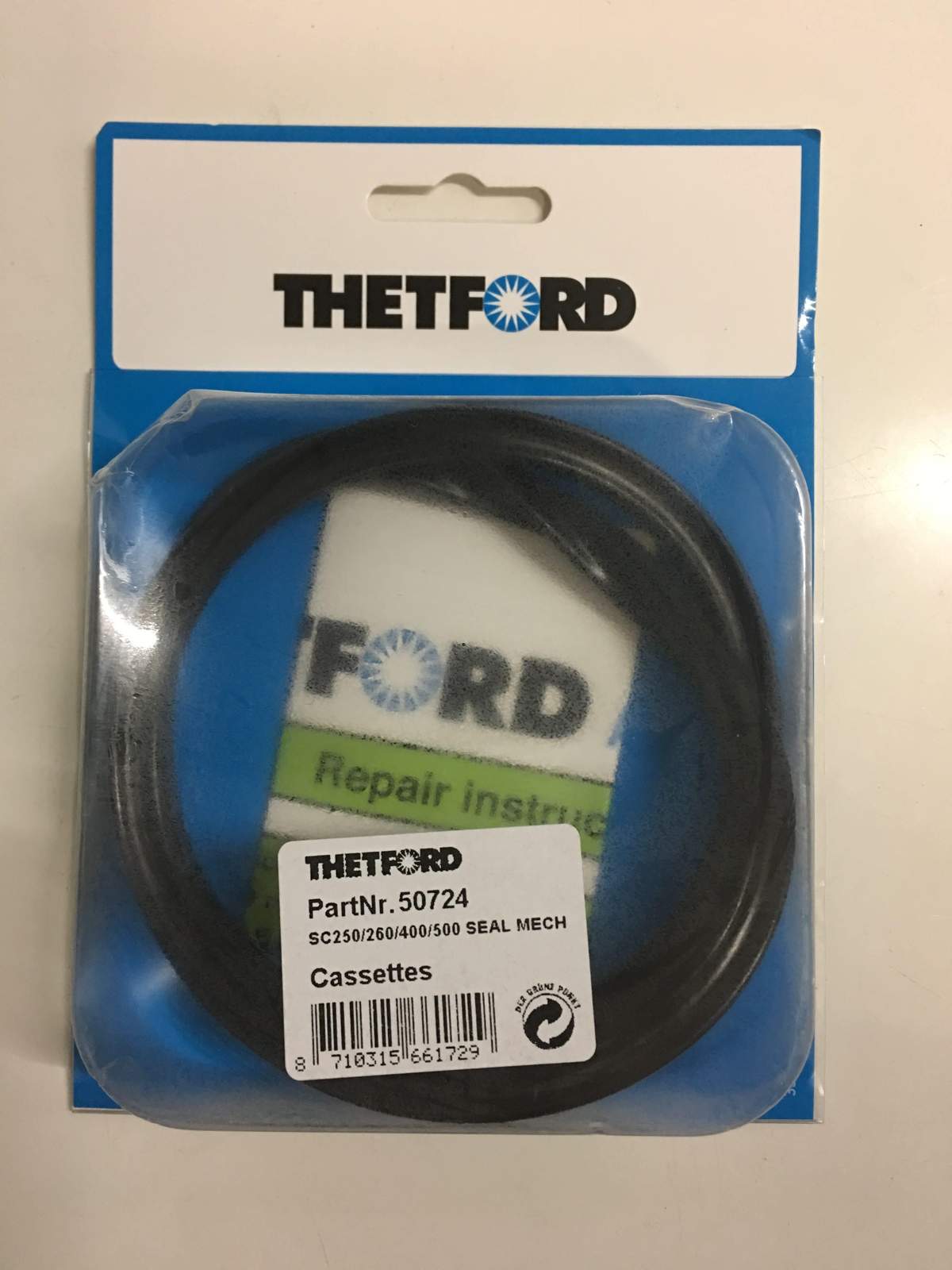 Thetford Toilet Cassette Mechanism Seal 50724 (SC250/260/400/500)