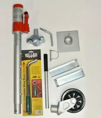 Trail-A-Mate Hydraulic Jockey Wheel & Jack Kit 1000kg