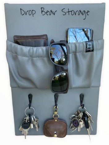Drop Bear Triple Hook single pocket in vinyl - Various Colours