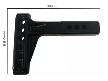 Eazlift Shank Solid Adj Hi-Low 3 Holes 2"X12"