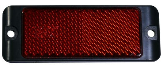 Reflector Red 85X31 Screw Base Twin Pack