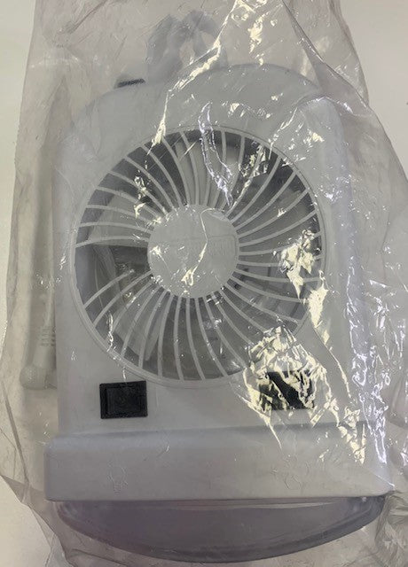 Jayco Clip On Fan and Light Combo (White) - FAN SPINNING INCORRRECTLY