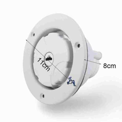 Water Filler Lockable White