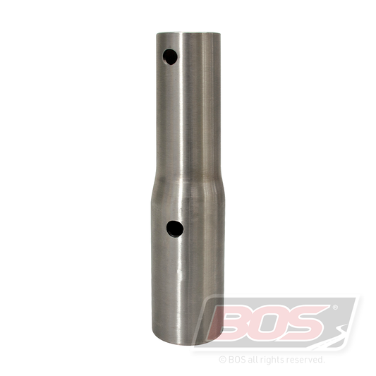 BOS 020-026 120mm Stainless Steel Jockey Extension with Lynch Pin