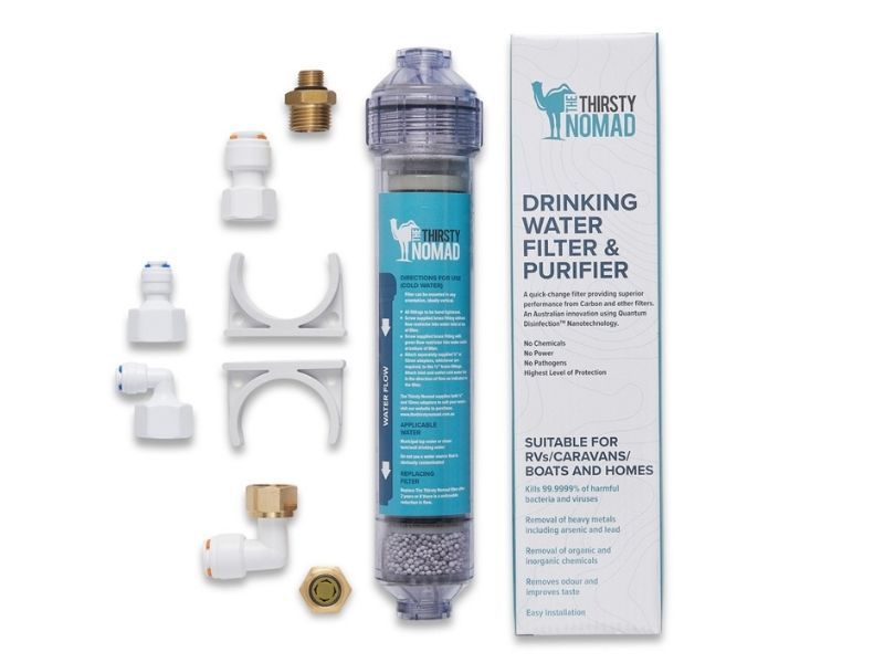 Thirsty Nomad Drinking Water Filter & Purifier