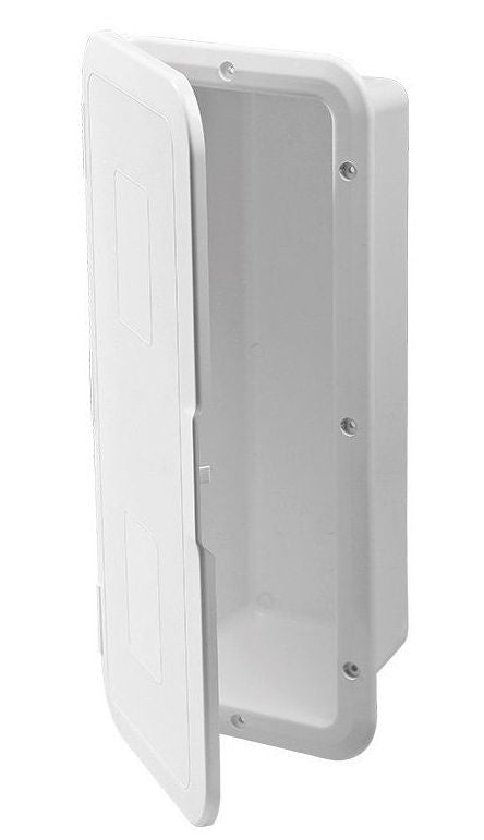 Fire Extinguisher Box - White