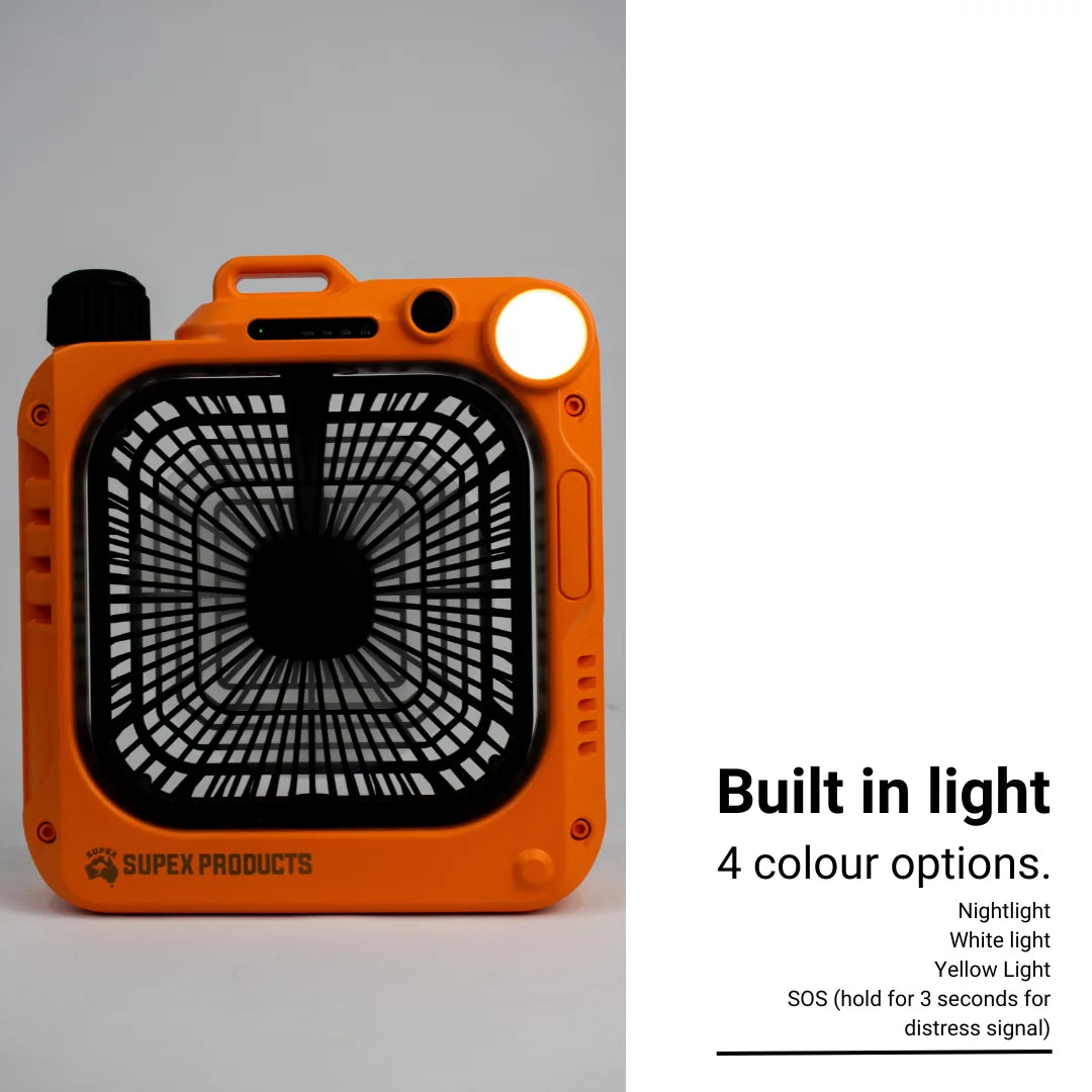 RECHARGEABLE OUTDOOR CAMPING FAN