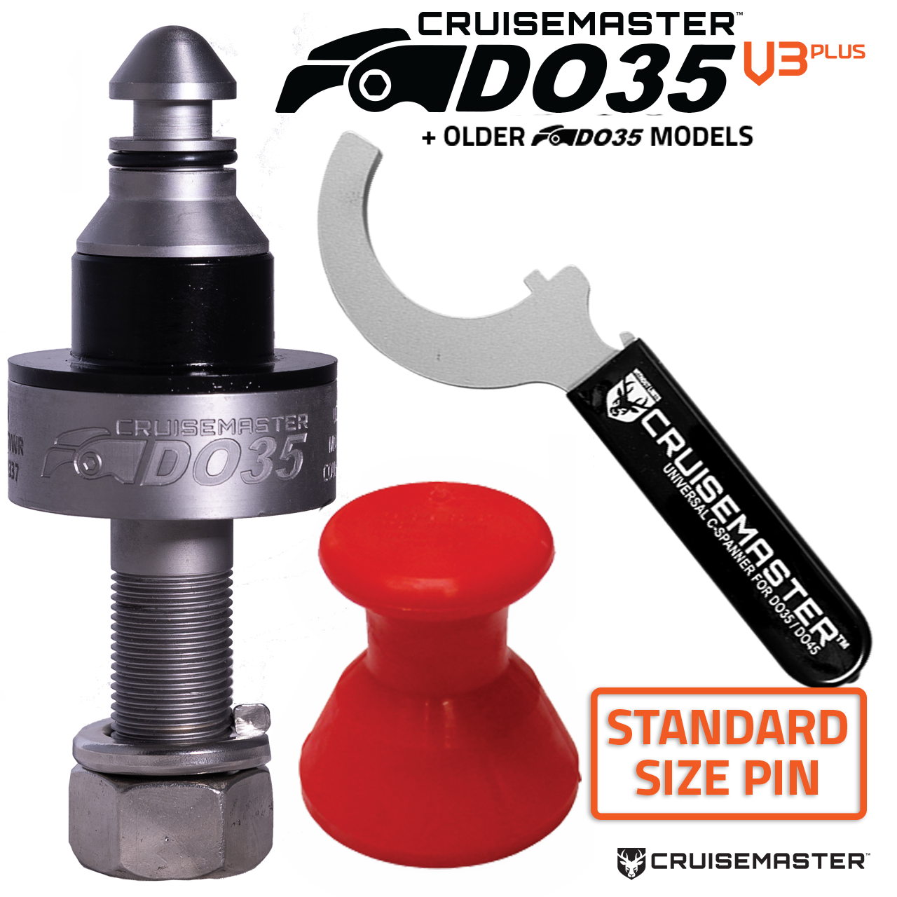 DO35 Tow Pin Kit - Standard (7/8" - 22mm Shank)