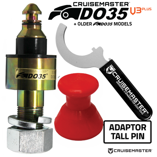 CRUISEMASTER Tow Pin - DO35 Adaptor Pin Kit (Lge 1 1/4" - 32mm Shank)