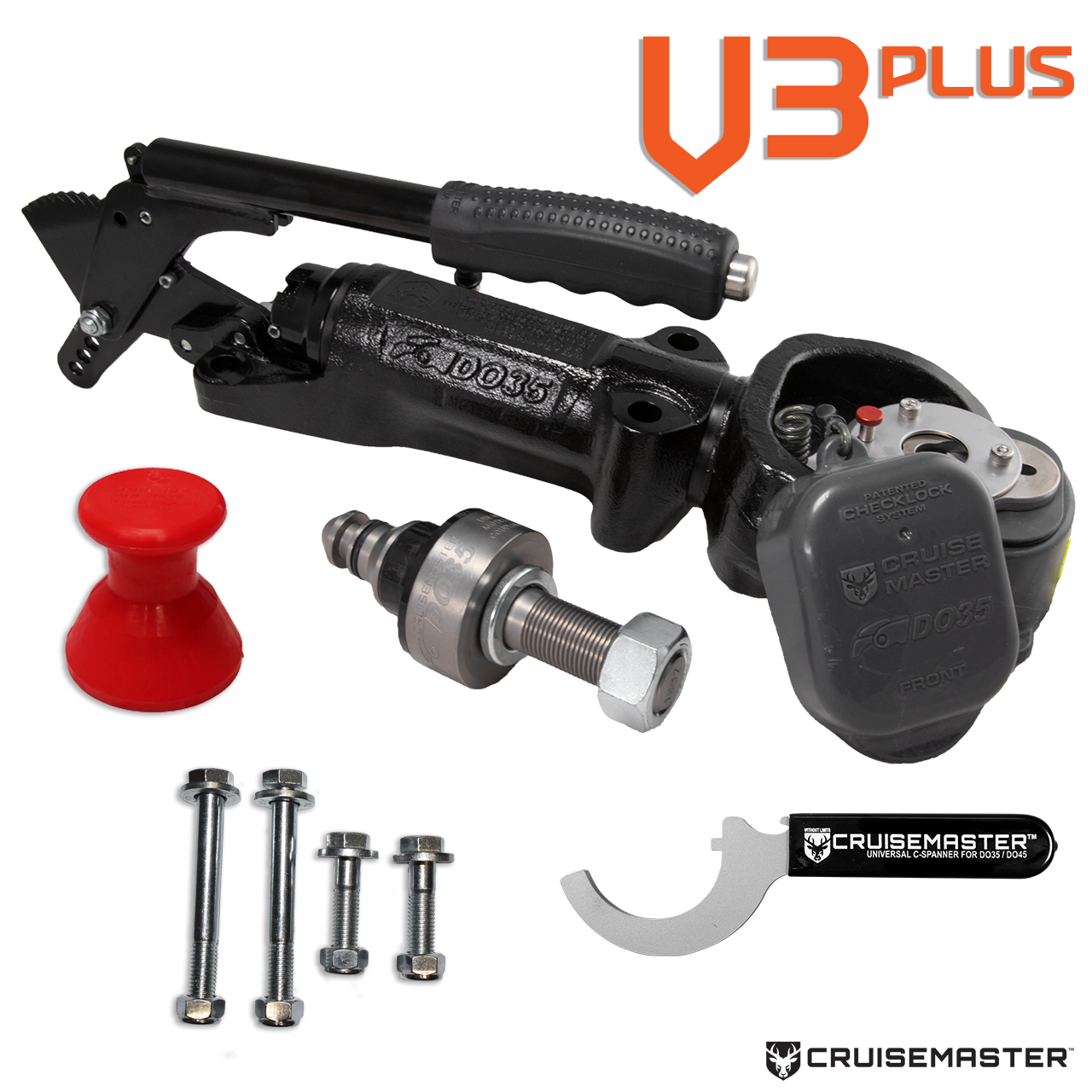 DO35 V3Plus Coupling with Handbrake