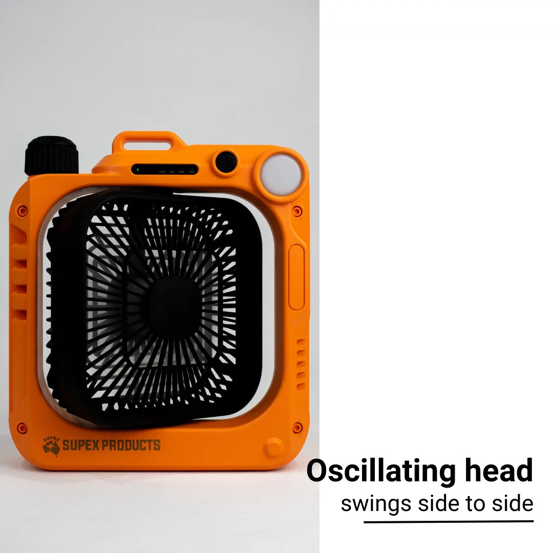 RECHARGEABLE OUTDOOR CAMPING FAN