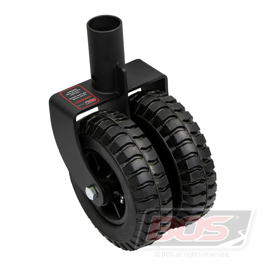 BOS 200-060 8″ Double Offset Wheel Black (400kg)