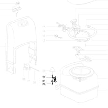 Load image into Gallery viewer, THETFORD 2371374 SC200 BLADE HANDLE
