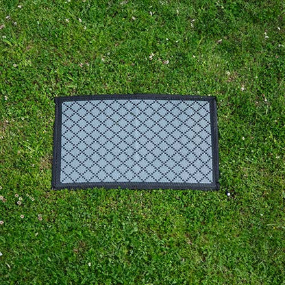 Door Mat - Annexe Grey/Black