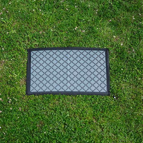 Door Mat - Annexe Grey/Black