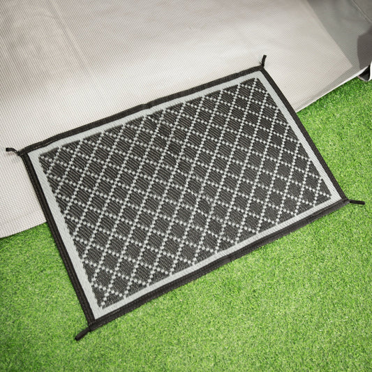 Door Mat - Annexe Grey/Black