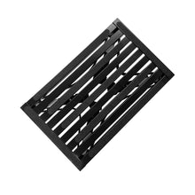 Load image into Gallery viewer, BLACK Single Folding Portable Caravan Step With Adjustable Legs
