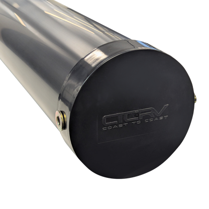 COAST RV Black Pole Carrier Complete Kit 2000mm & 2200mm