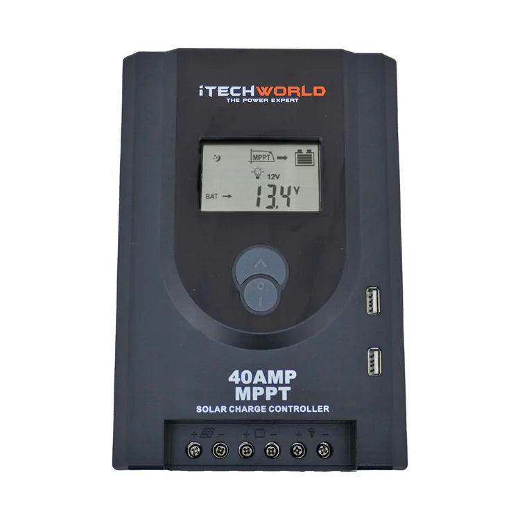 ITECHWORLD MPPT Solar Charge Controller 40A