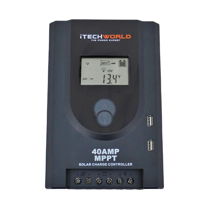 ITECHWORLD MPPT Solar Charge Controller 40A