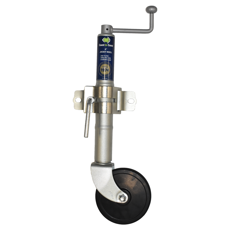 COAST 6" Jockey Wheel w Clamp