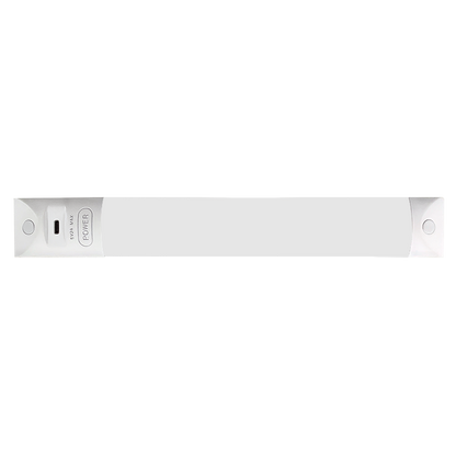 COAST RV 290mm White LED Roof Light - IP67 Dual Light Function & Charger