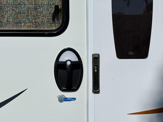 Coast Teardrop Grab Handle with LED Light - Black