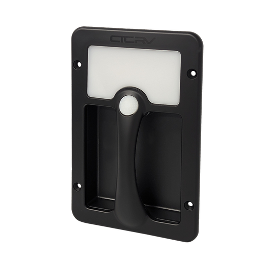 COAST RV - Replacement CAMEC Style 12V Grab Handle Entry Light | Amber & White - Black