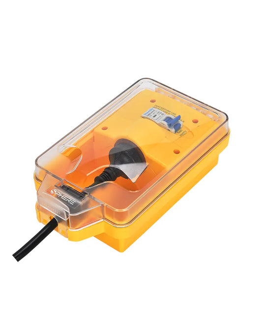 SPHERE 15A to 10A AC Power Adaptor- Yellow 240VAC