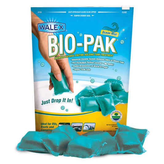 Walex Porta-Pak Toilet Sachets - Ocean Breeze - 15 Pack