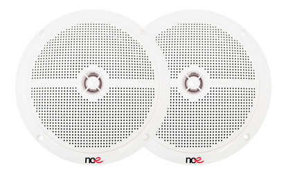NCE 6.5-INCH SLIMLINE OUTDOOR SPEAKERS - WHITE