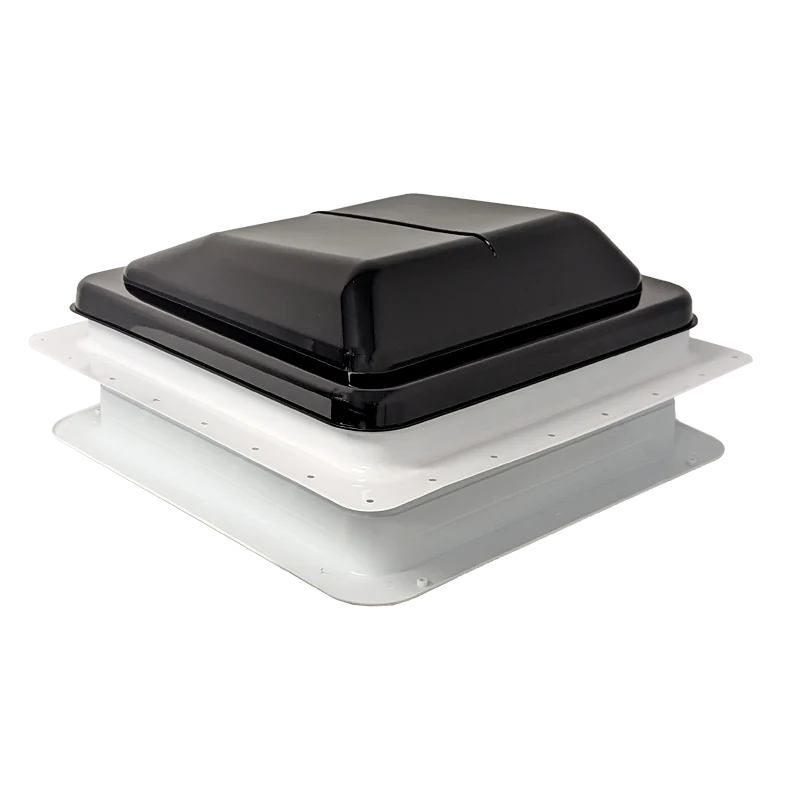 Coast RV 14x14 Black Std Wind-Up Roof Vent