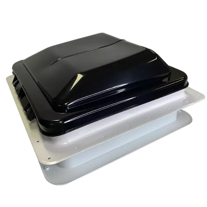 Coast RV 14x14 Black Std Wind-Up Roof Vent