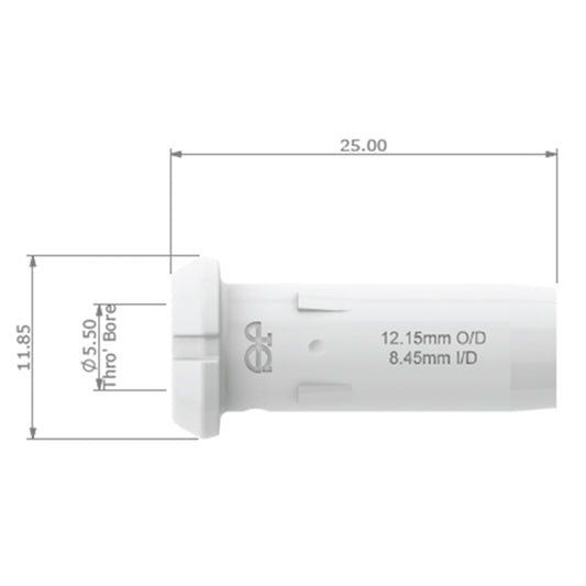 JG Watermark 12mm Tube Insert
