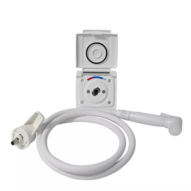 Coast RV External Camper Shower Point - White