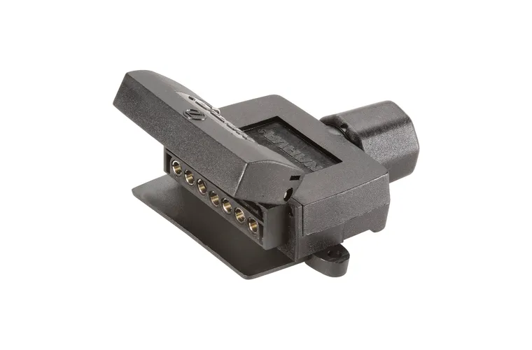 Narva Trailer Socket 7 Pin Flat - Plastic - 82042BL