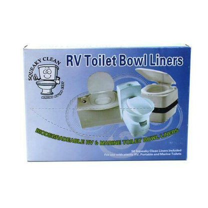 Squeaky Clean RV Toilet Bowl Liners