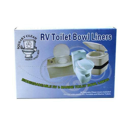 Squeaky Clean RV Toilet Bowl Liners